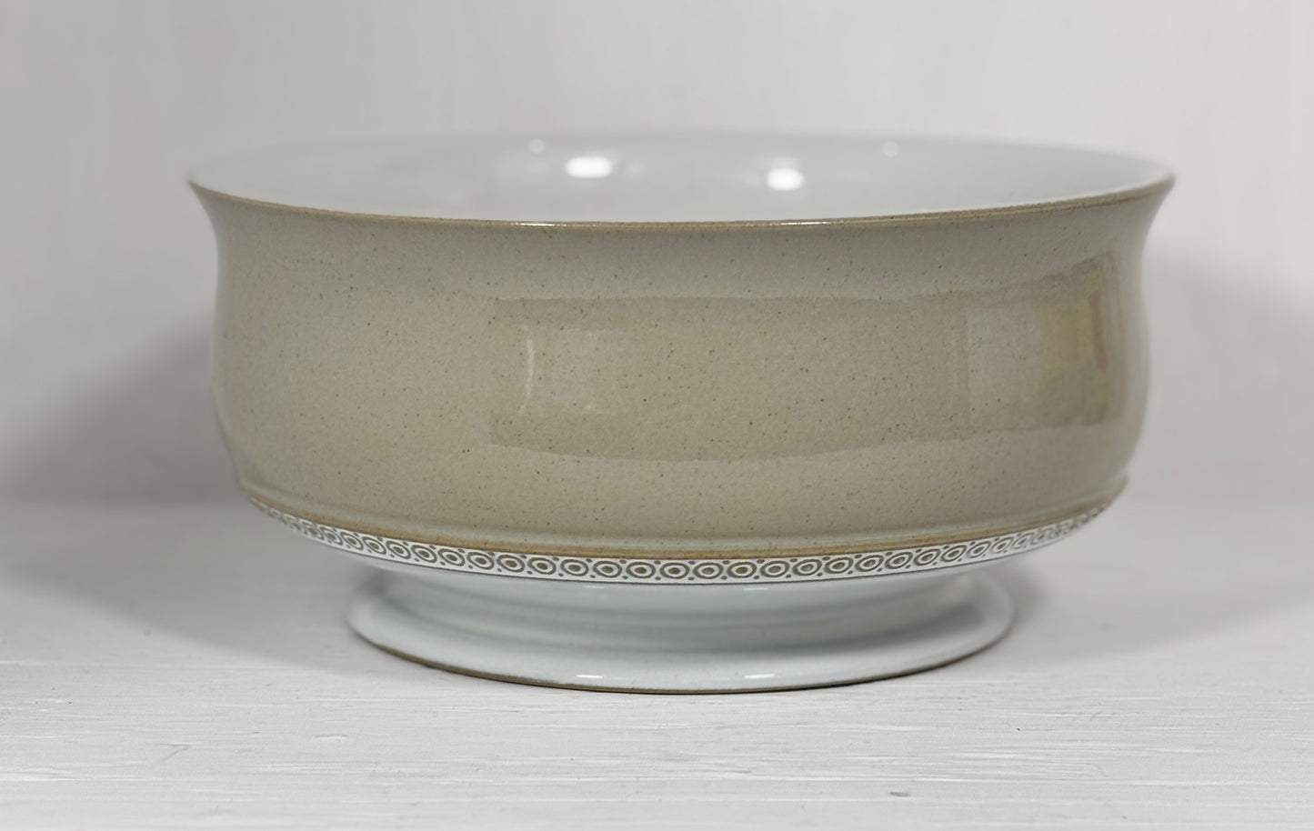 Denby Renaissance Champagne Pedestal Serving Bowl