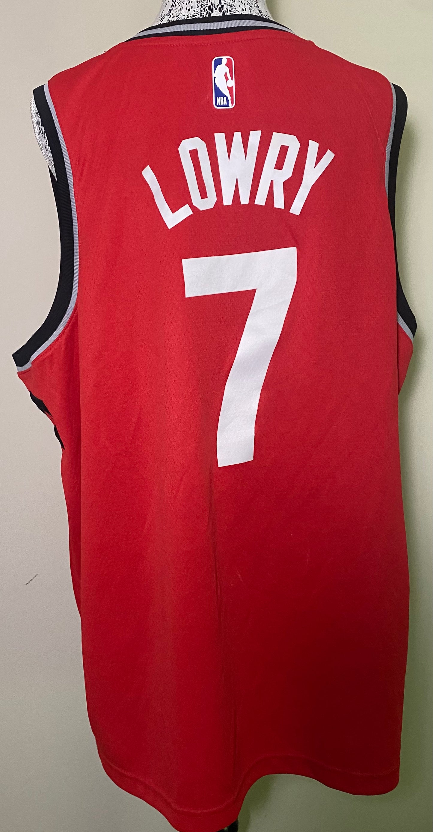 Kyle Lowry Toronto Raptors Nike Swingman Dri Fit Jersey 56 XXL