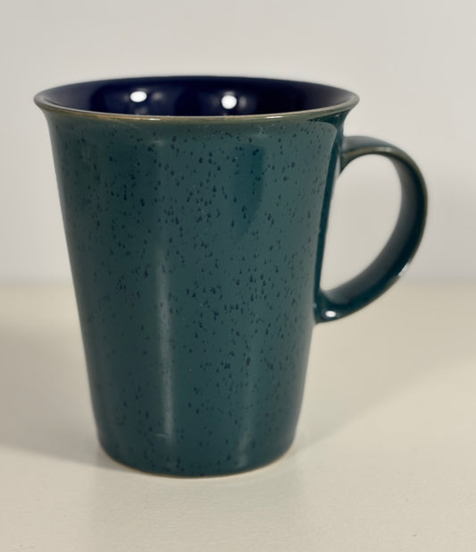 Denby Harlequin Green and Blue Grandmug