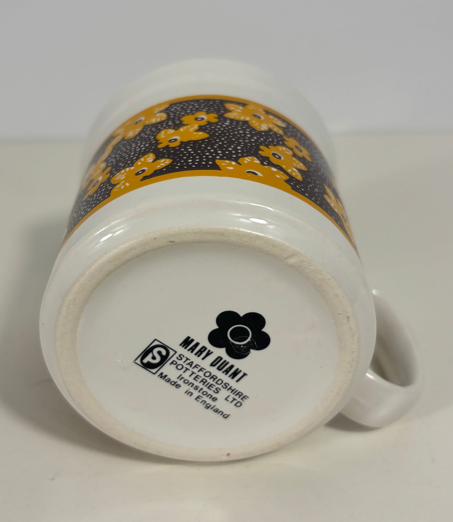 Staffordshire Potteries Mary Quant Floral Mug