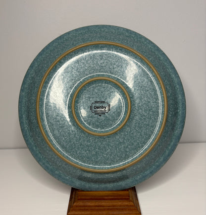 Denby Elements Fern Green Salad Dessert Plates