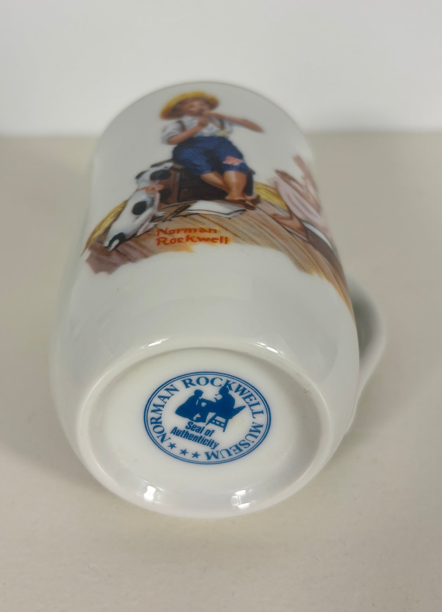 1982 Norman Rockwell Museum Music Master Mug