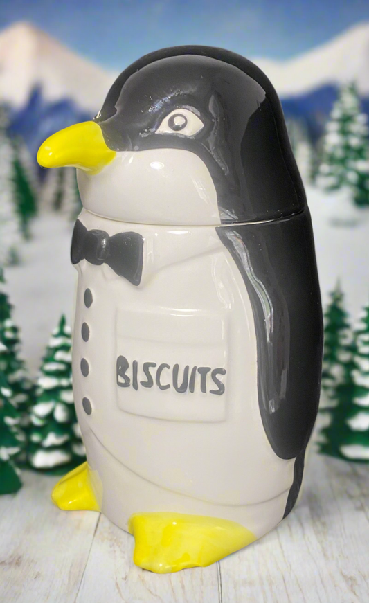 Penguin Cookie Jar