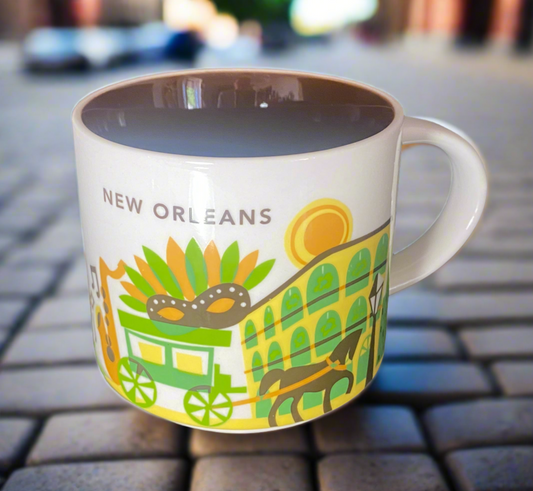 Starbucks You Are Here New Orleans Coffee Mug