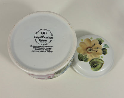 Royal Doulton Dubarry Covered Sugar Bowl