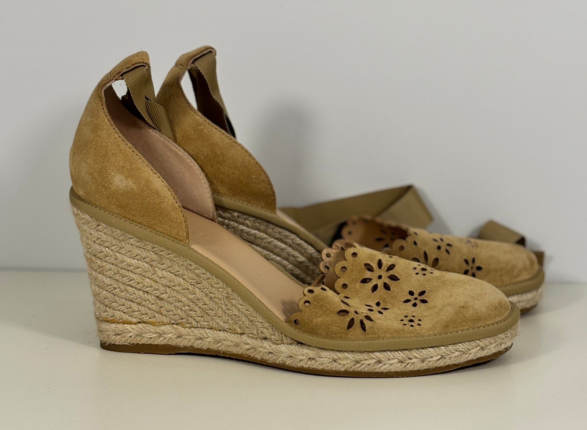 Veronica Beard Soleil Tan Espadrille Women’s Shoes