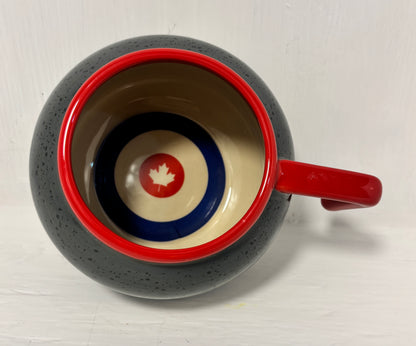 Curling Rock Shaped Mug