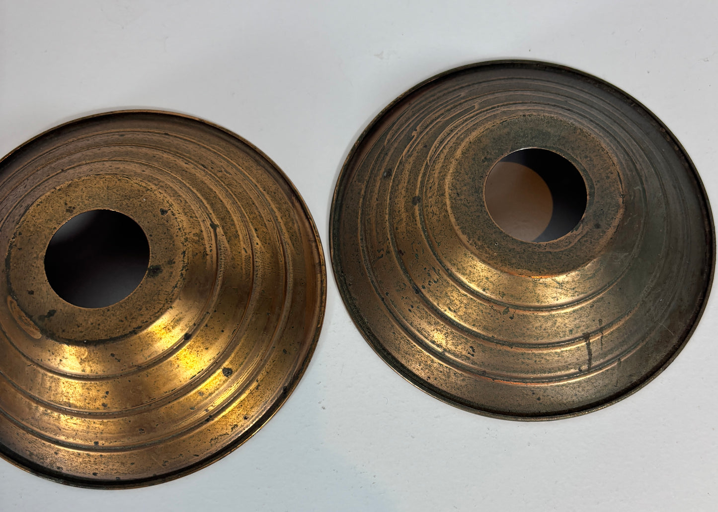 Made in Hong Kong Vintage Copper Oil Lamps