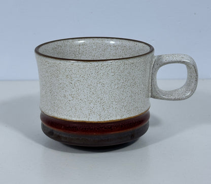 Denby Potters Wheel Rust Red Teacups