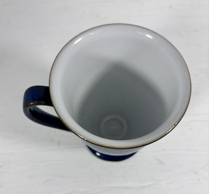 Denby Imperial Blue Footed Coffee Mug