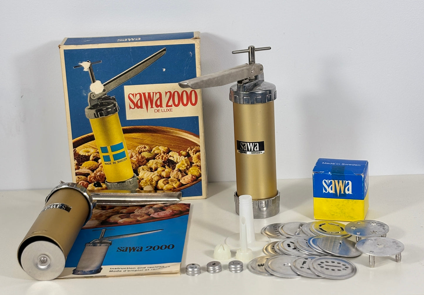 Sawa 2000 Swedish Cookie Press Set