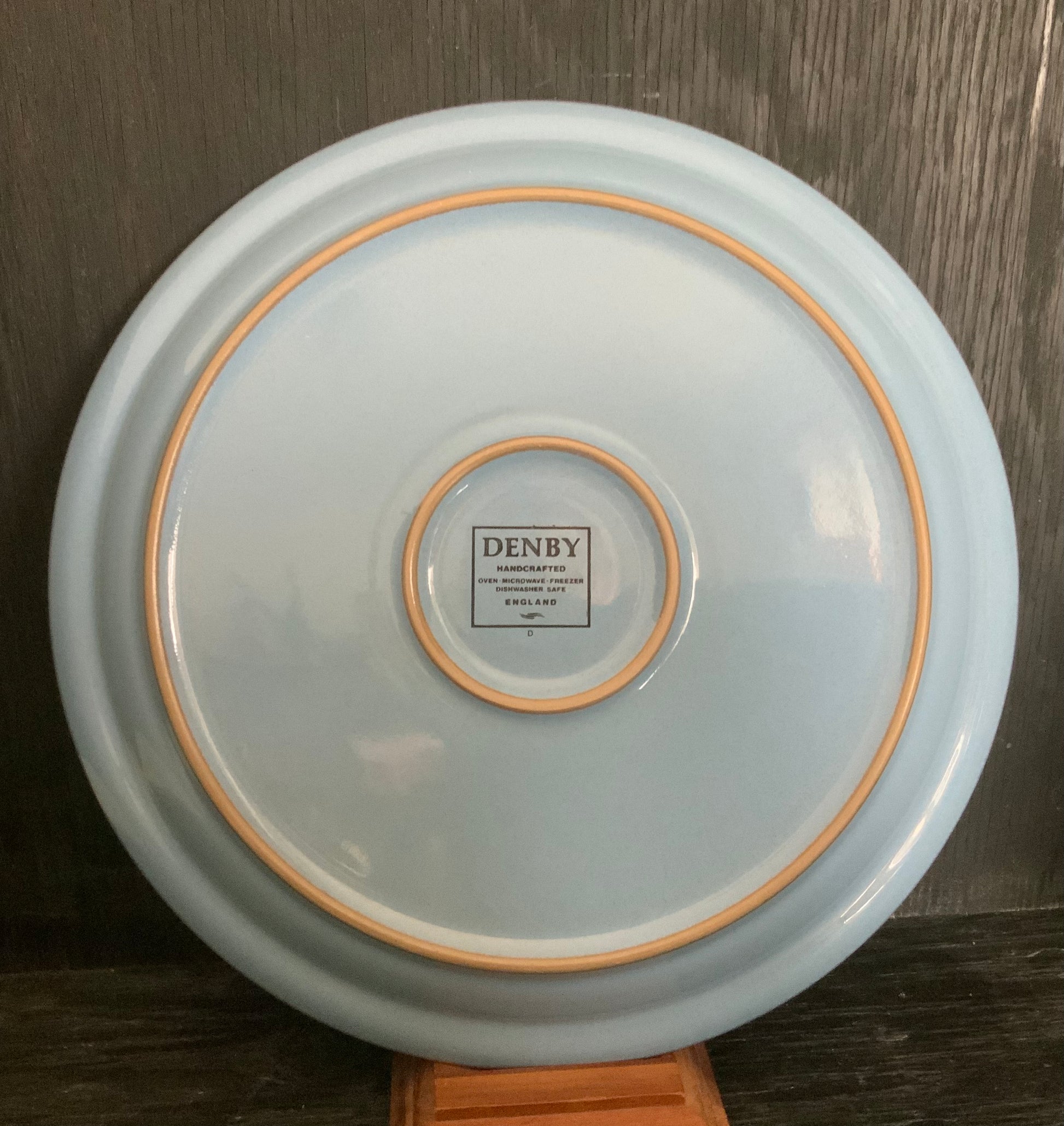 Denby Blue Dinner Plates