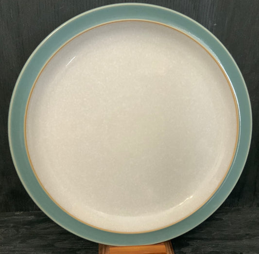 Denby Elements fern green dinner plate