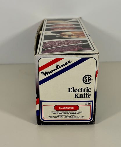 Vintage Moulinex France Electric Carving Knife