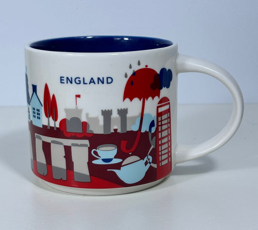 Starbucks You Are Here England Coffee Mug