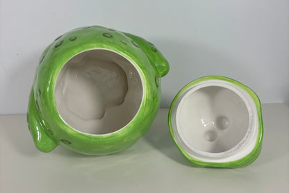 Bella Casa by Ganz Frog Cookie Jar