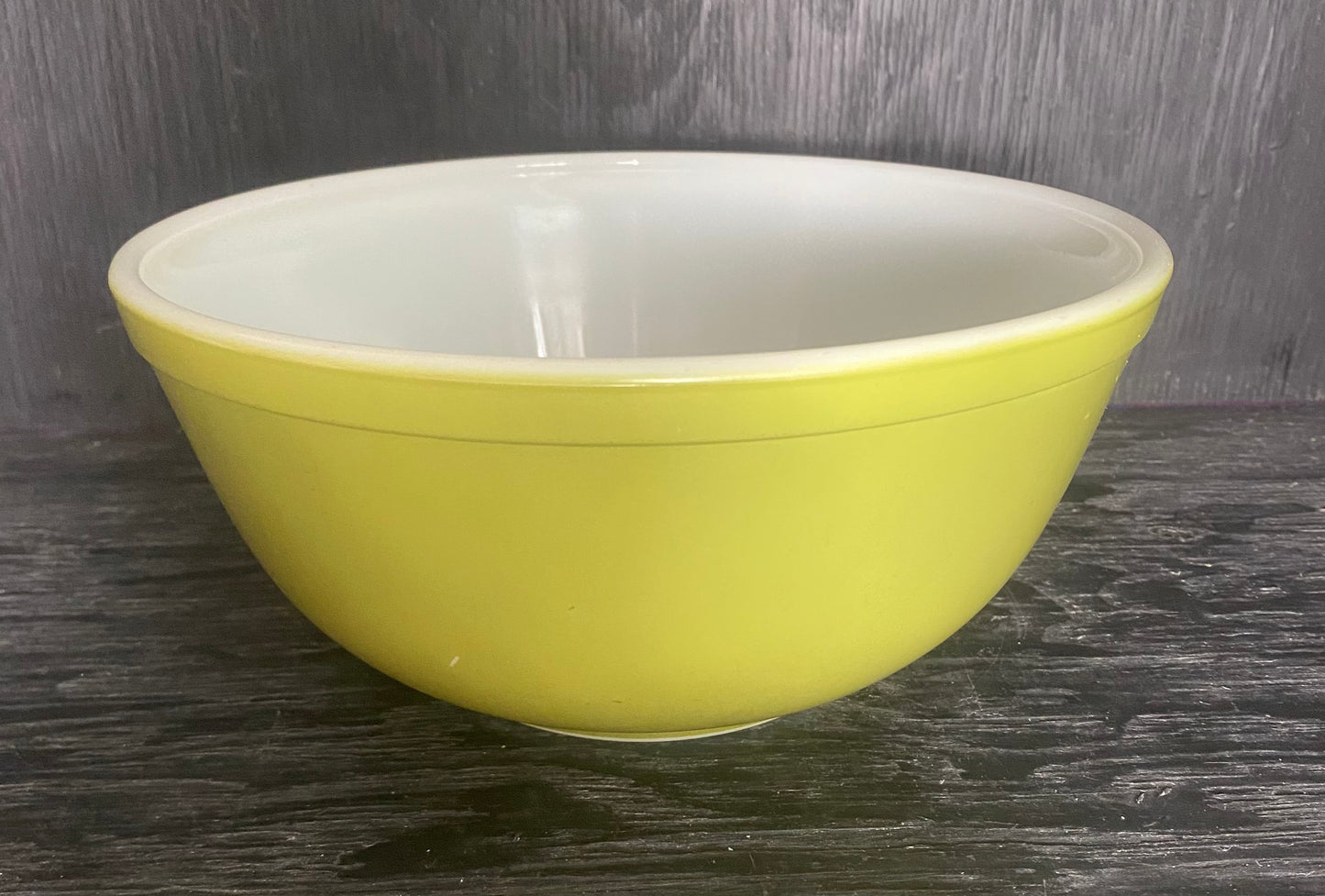 Green Pyrex Mixing Bowl