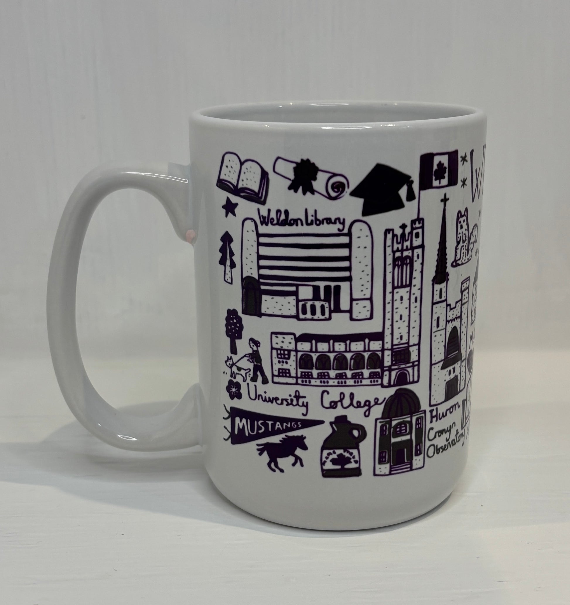 University of Western Ontario Landmark Mug
