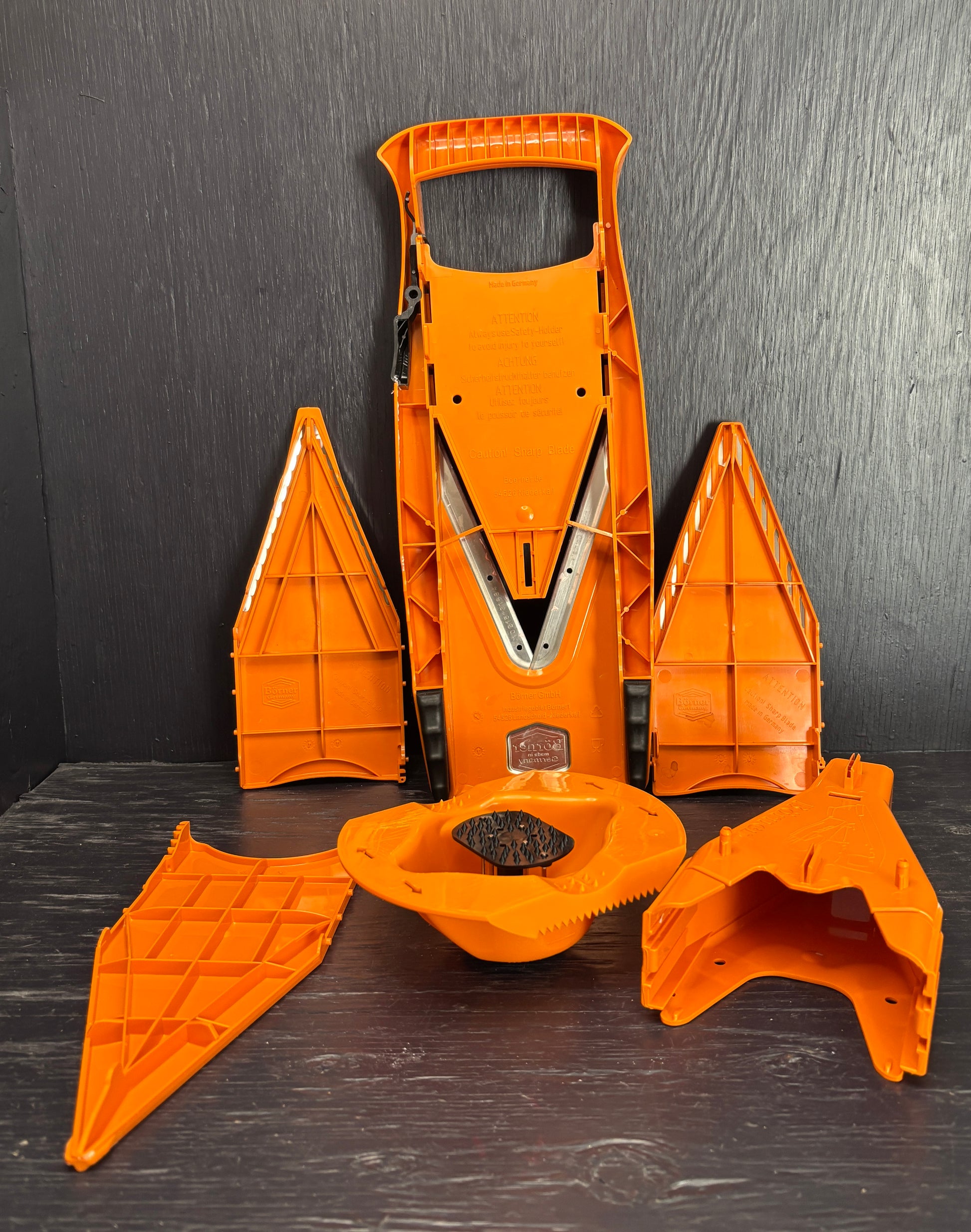 Orange Borner V Slicer Mandolin