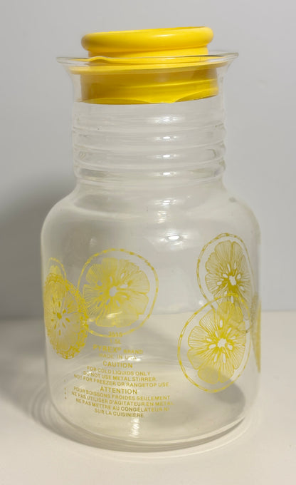 Pyrex Lemon Glass Pitcher