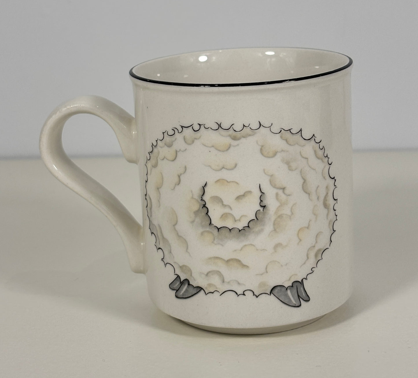 Arthur Wood Back to Front Sheep Mug