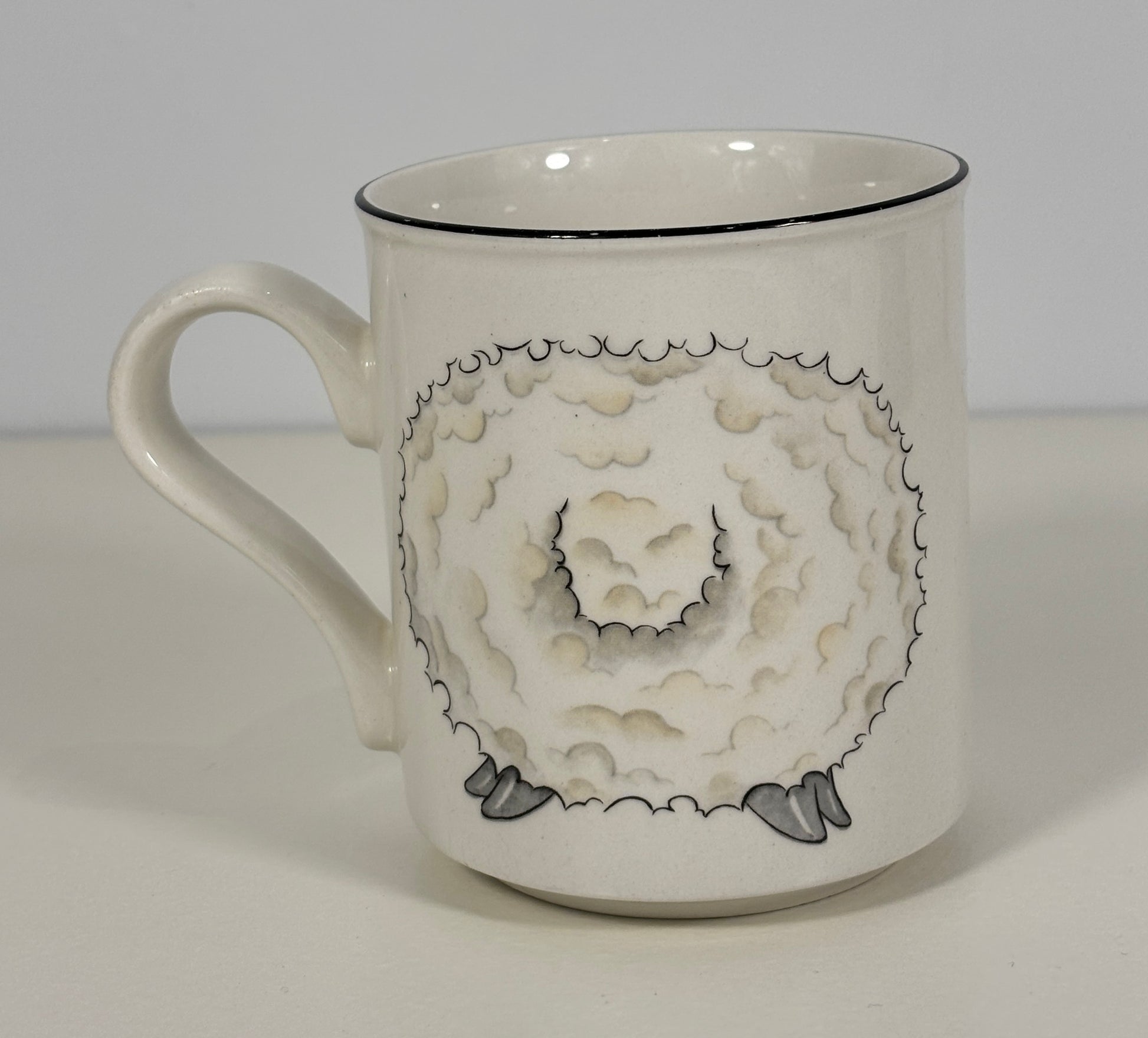 Arthur Wood Back to Front Sheep Mug
