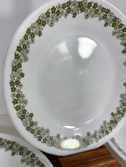 Corelle Green Crazy Daisy Spring Blossom Bread Plate