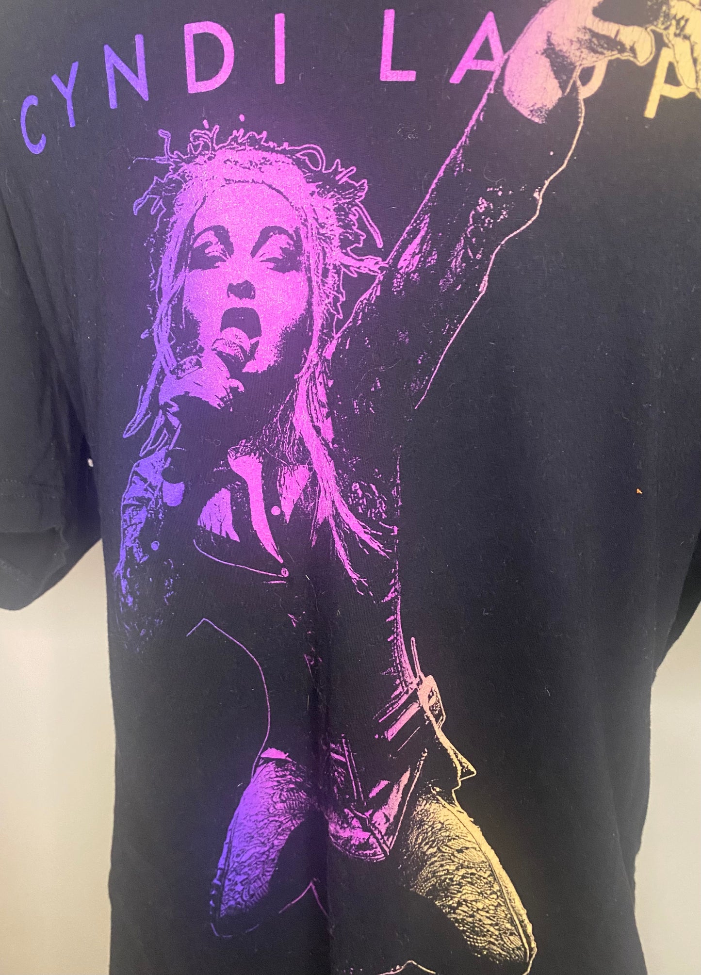 Vintage Cyndi Lauper Tee Shirt Adult XL