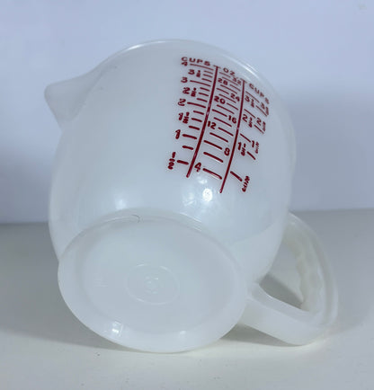 Vintage Tupperware Mix N Store Measuring Pitcher Batter Bowl