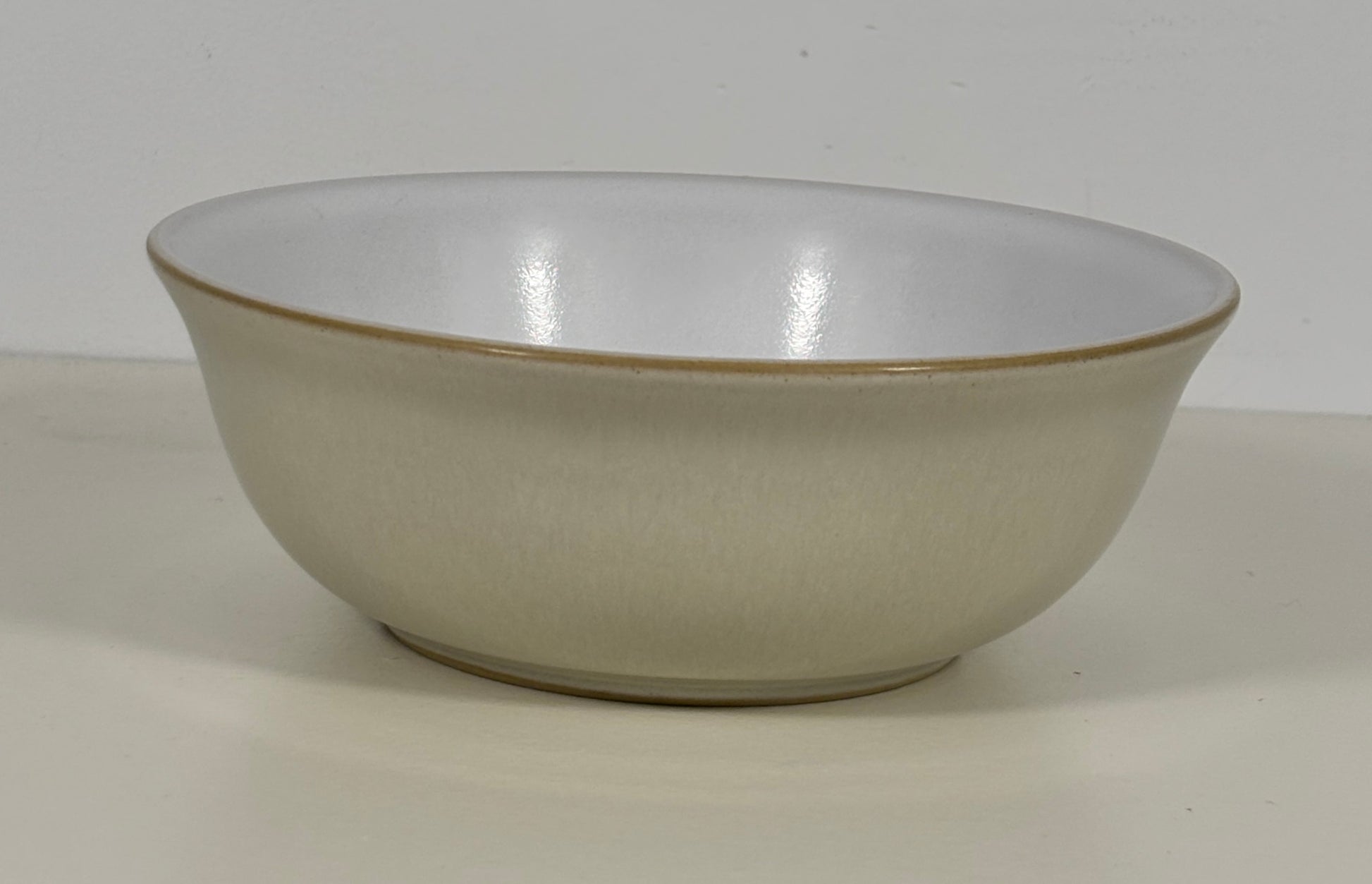 Denby Linen Soup Cereal Bowls