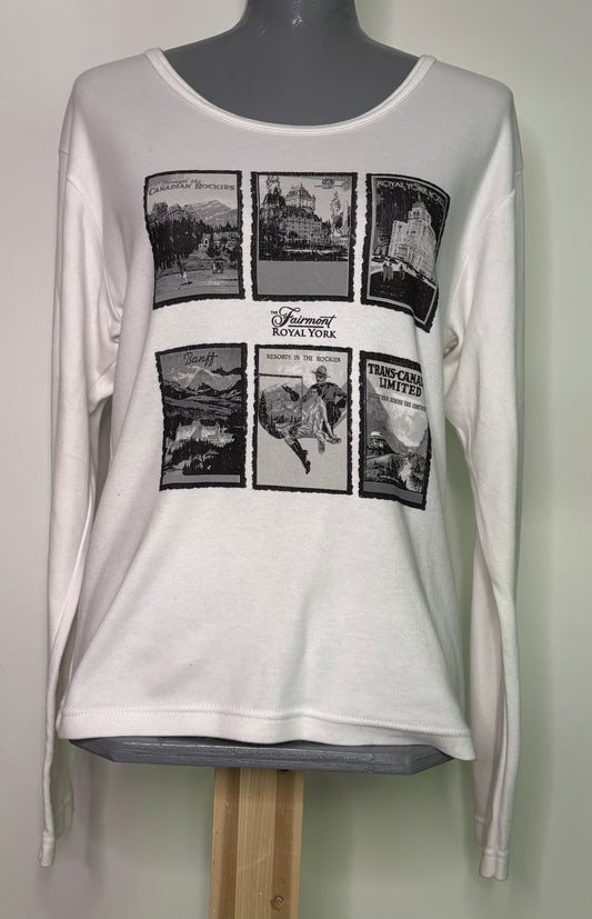 Vintage Fairmont Royal York Hotel Long Sleeve Shirt