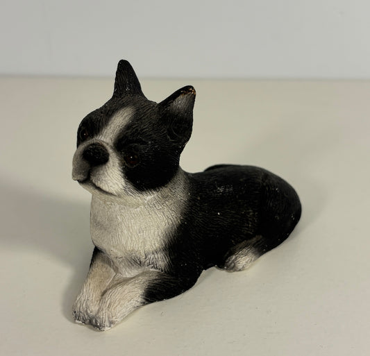 Bandanna Boston Terrier Figurine