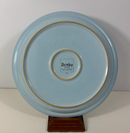Denby Blue Linen Plate