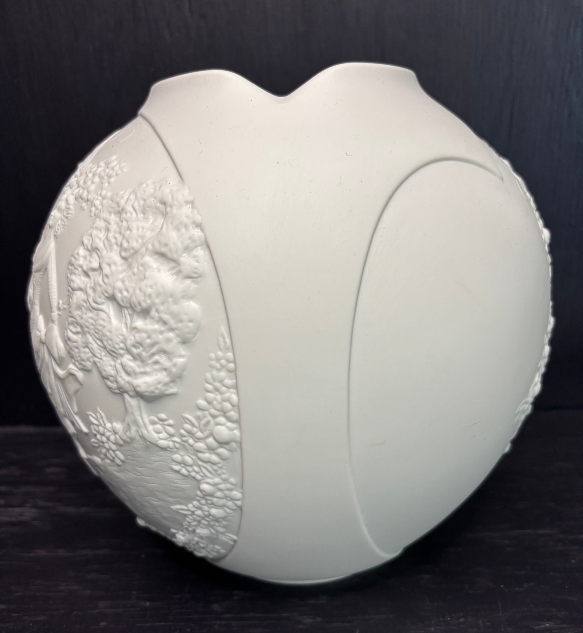 Kaiser Bisque Vintage Porcelain Vase by Manfred Frey