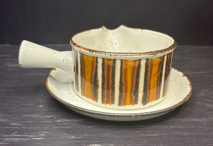 Stonehenge Midwinter Earth Gravy Boat and Saucer