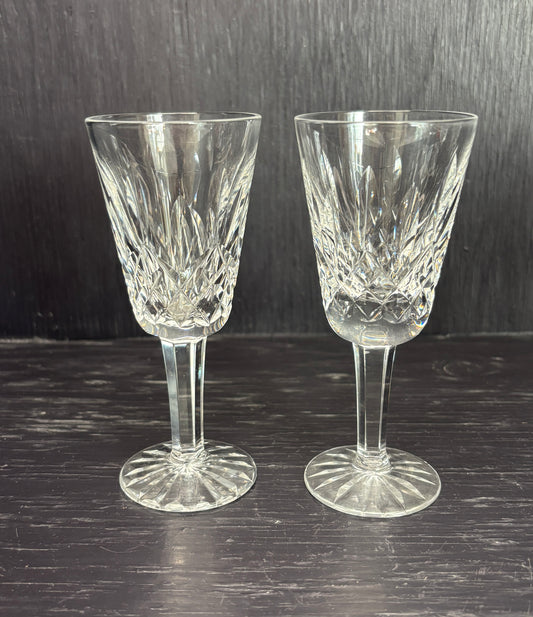 Waterford Lismore Crystal Sherry Glasses Set