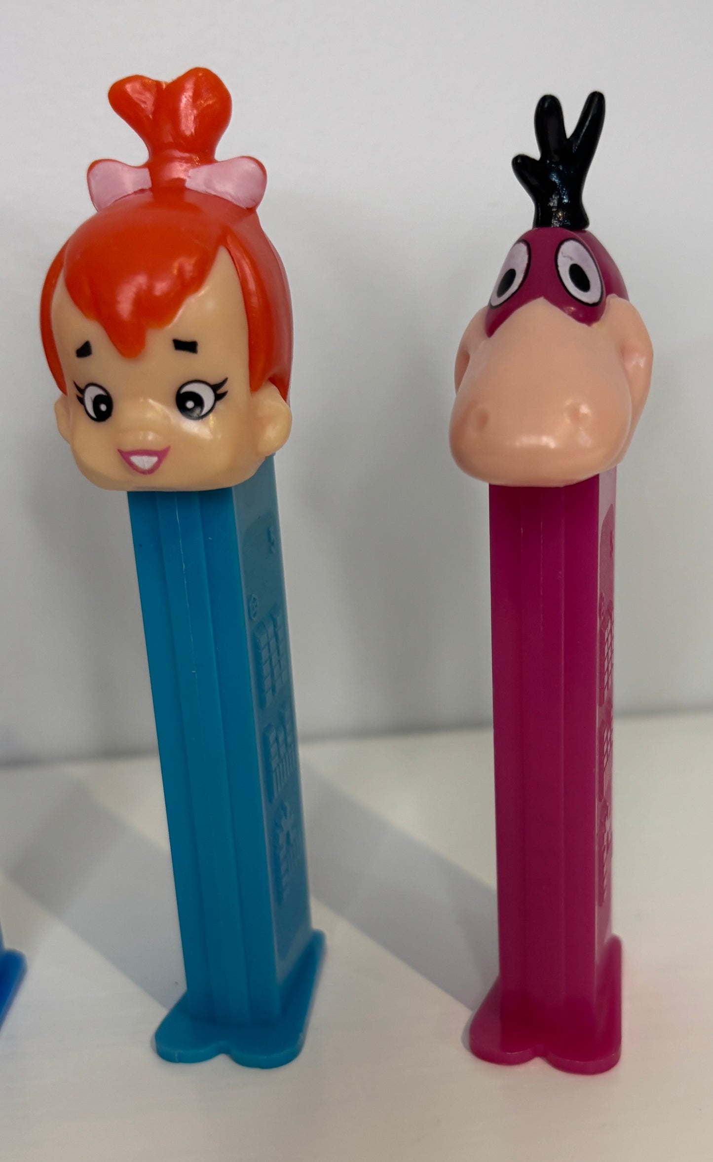 pebbles and dino Vintage Pez Dispensers