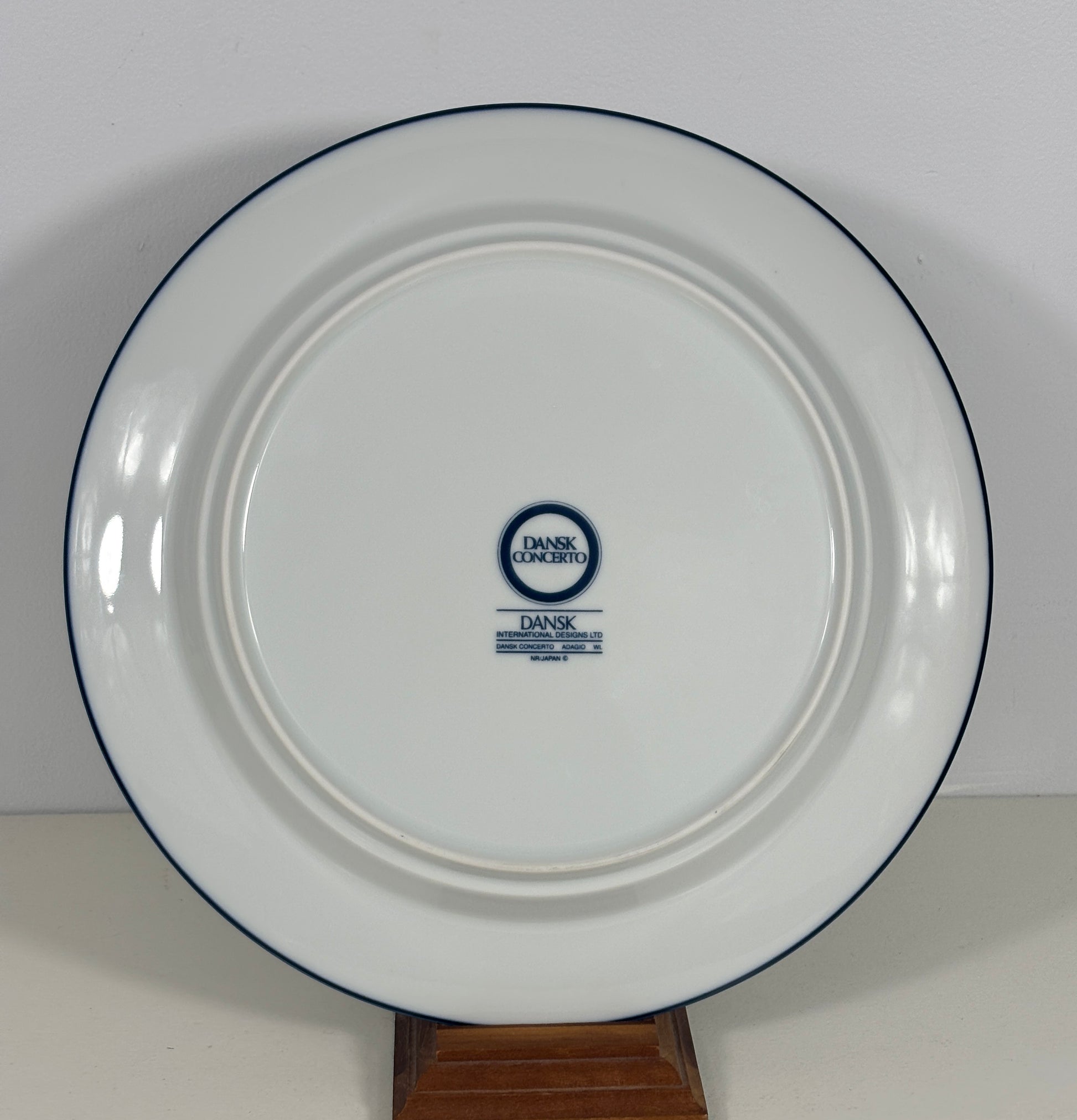 Dansk Concerto Adagio Blue Dinner Plate
