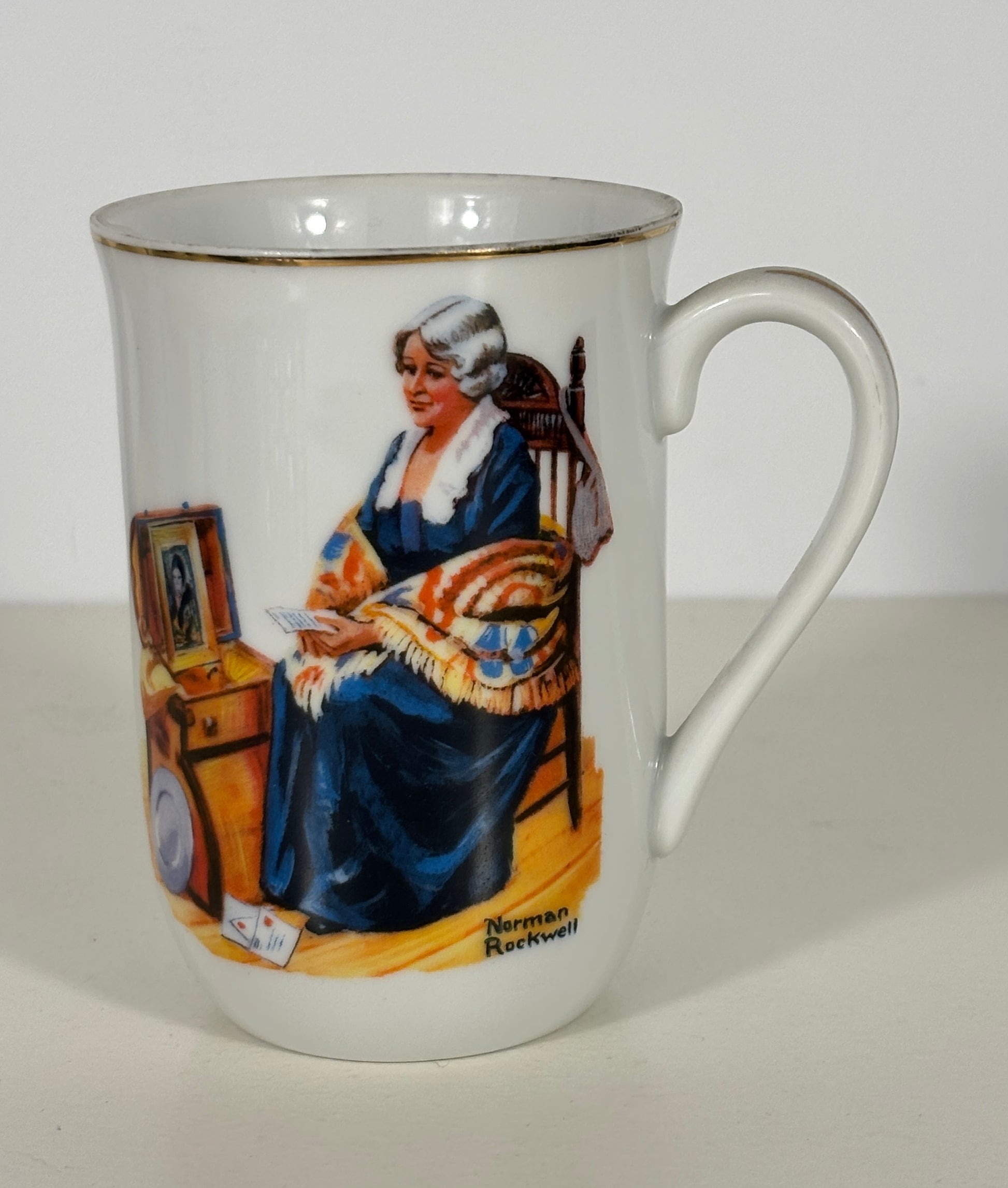 1982 Norman Rockwell Museum Memories Mug
