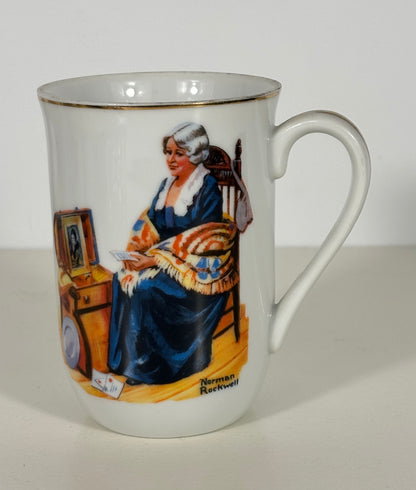 1982 Norman Rockwell Museum Memories Mug