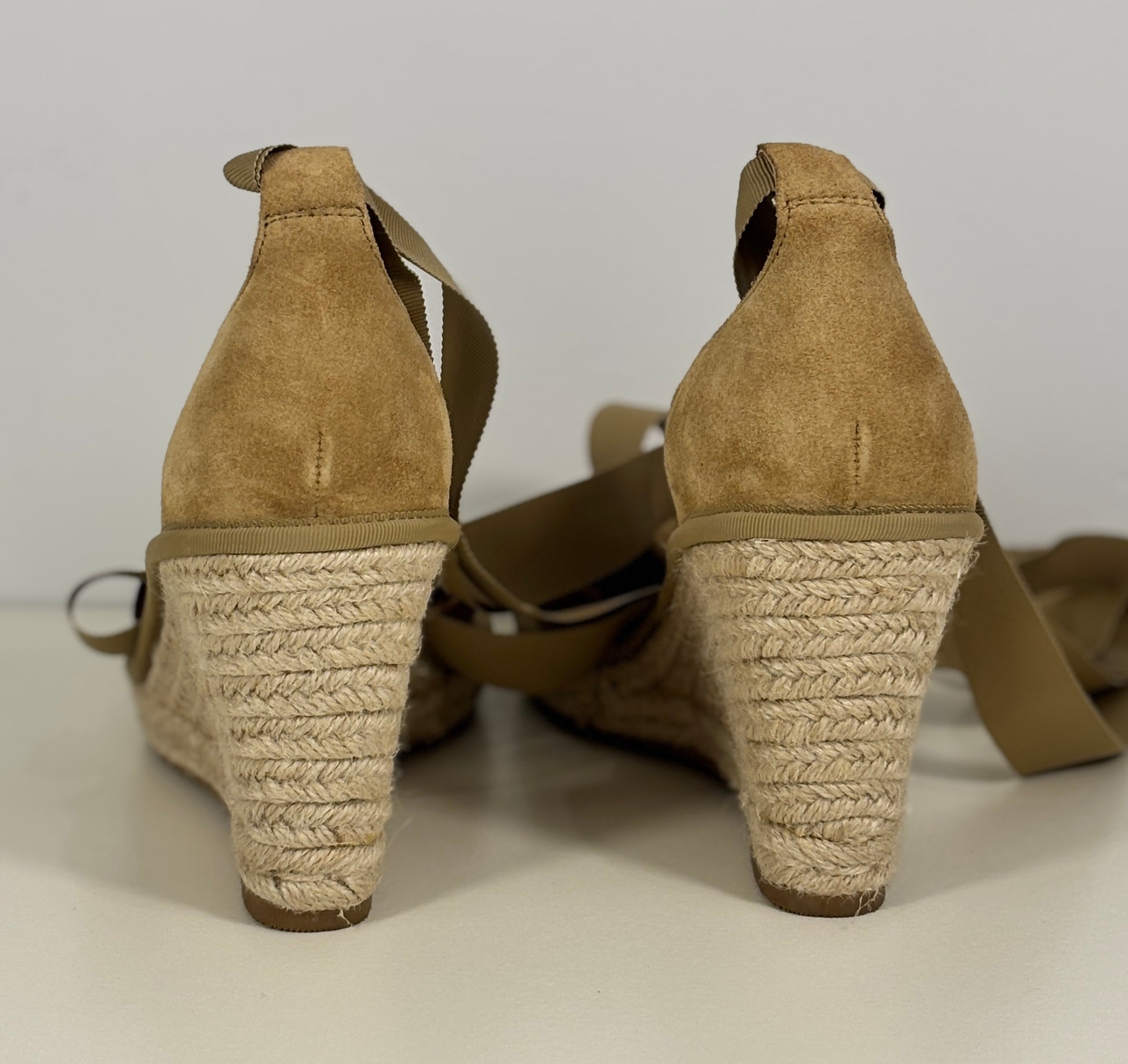 Veronica Beard Soleil Tan Espadrille Shoes