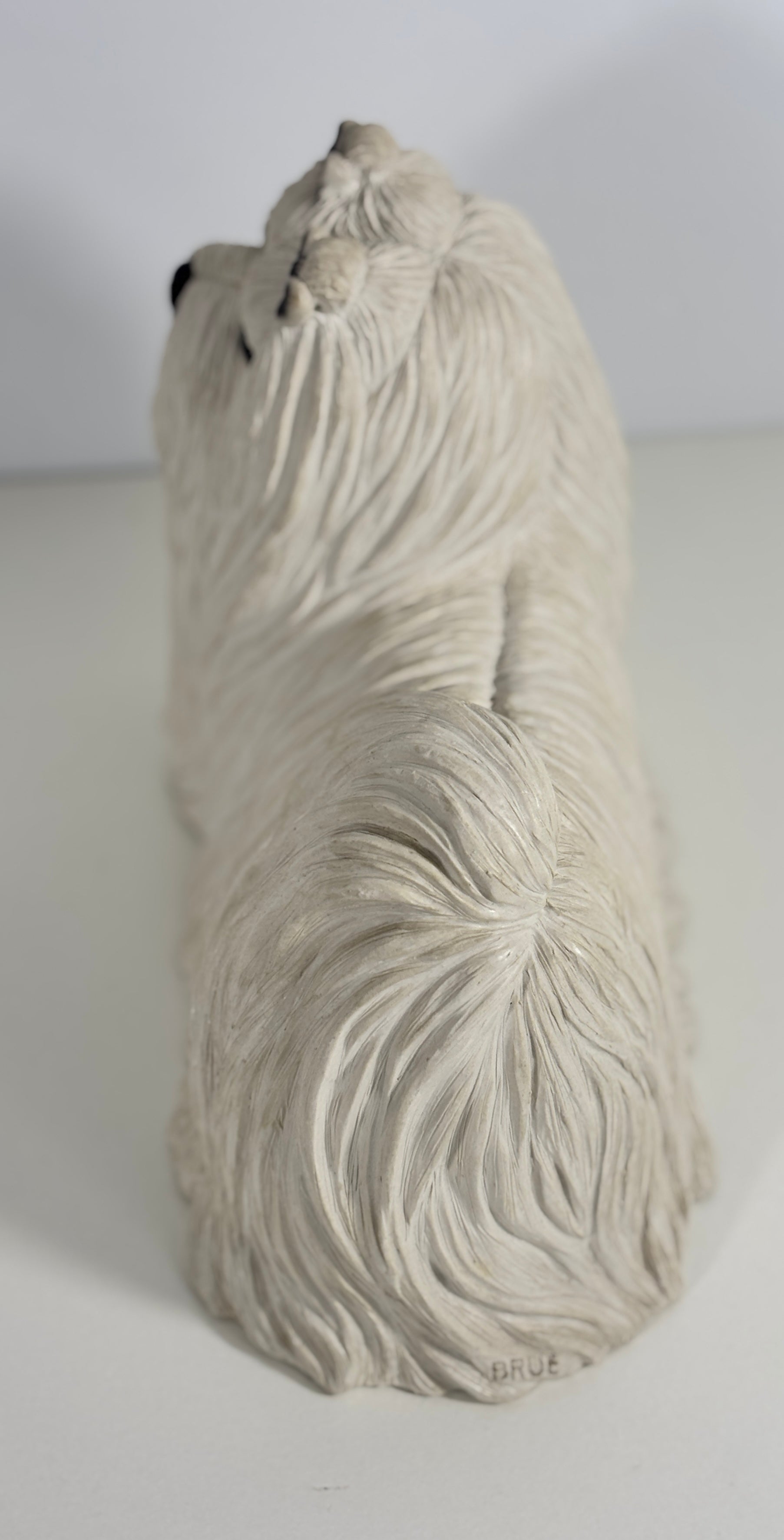 Sandicast Sandra Brue Maltese Dog Statuette