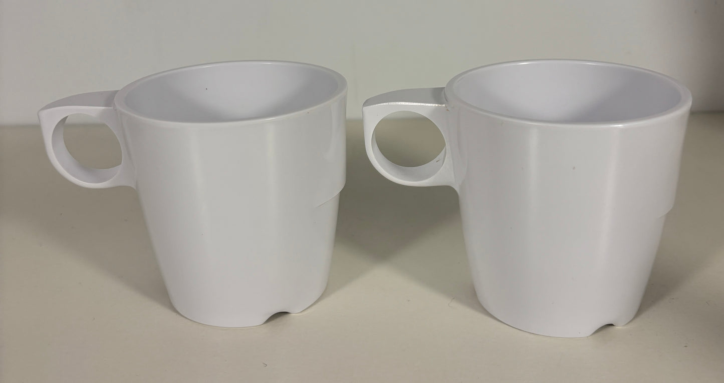 Set of 2 GPL Canada Melamine Coffee Mugs