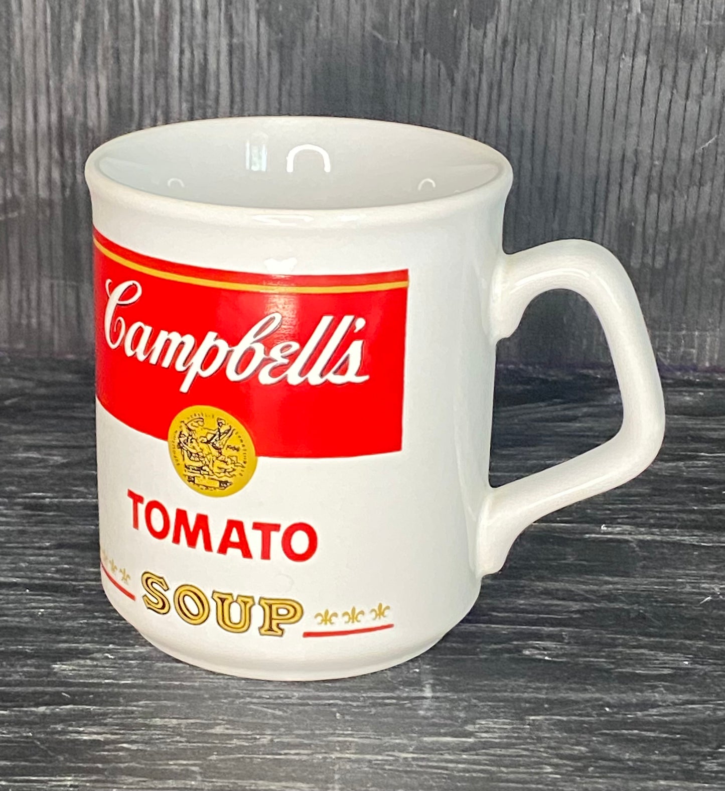 Made in England Vintage Bilingual Campbells Tomato Soup Mug