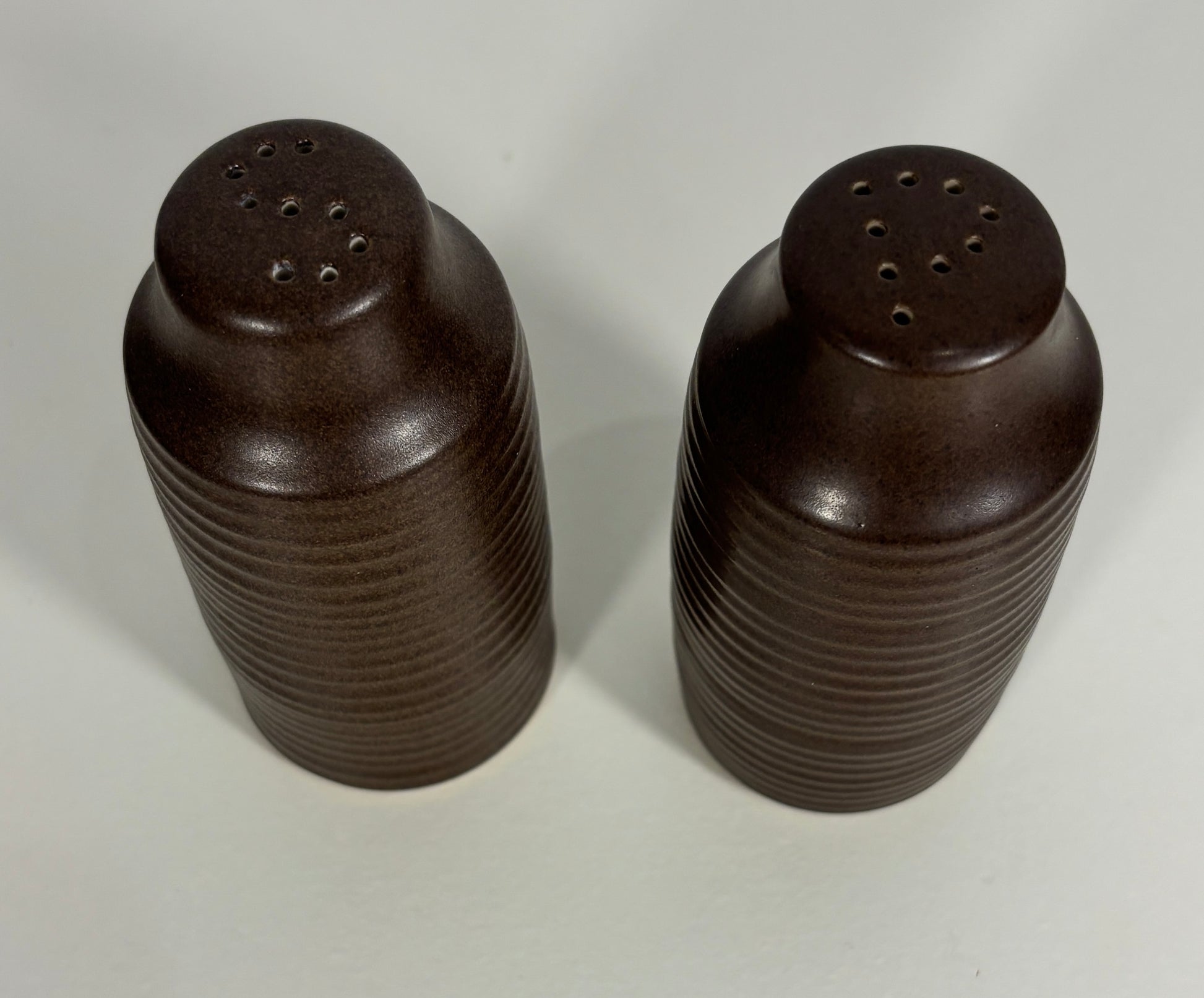 Denby Mayflower Stoneware Salt and Pepper Shakers