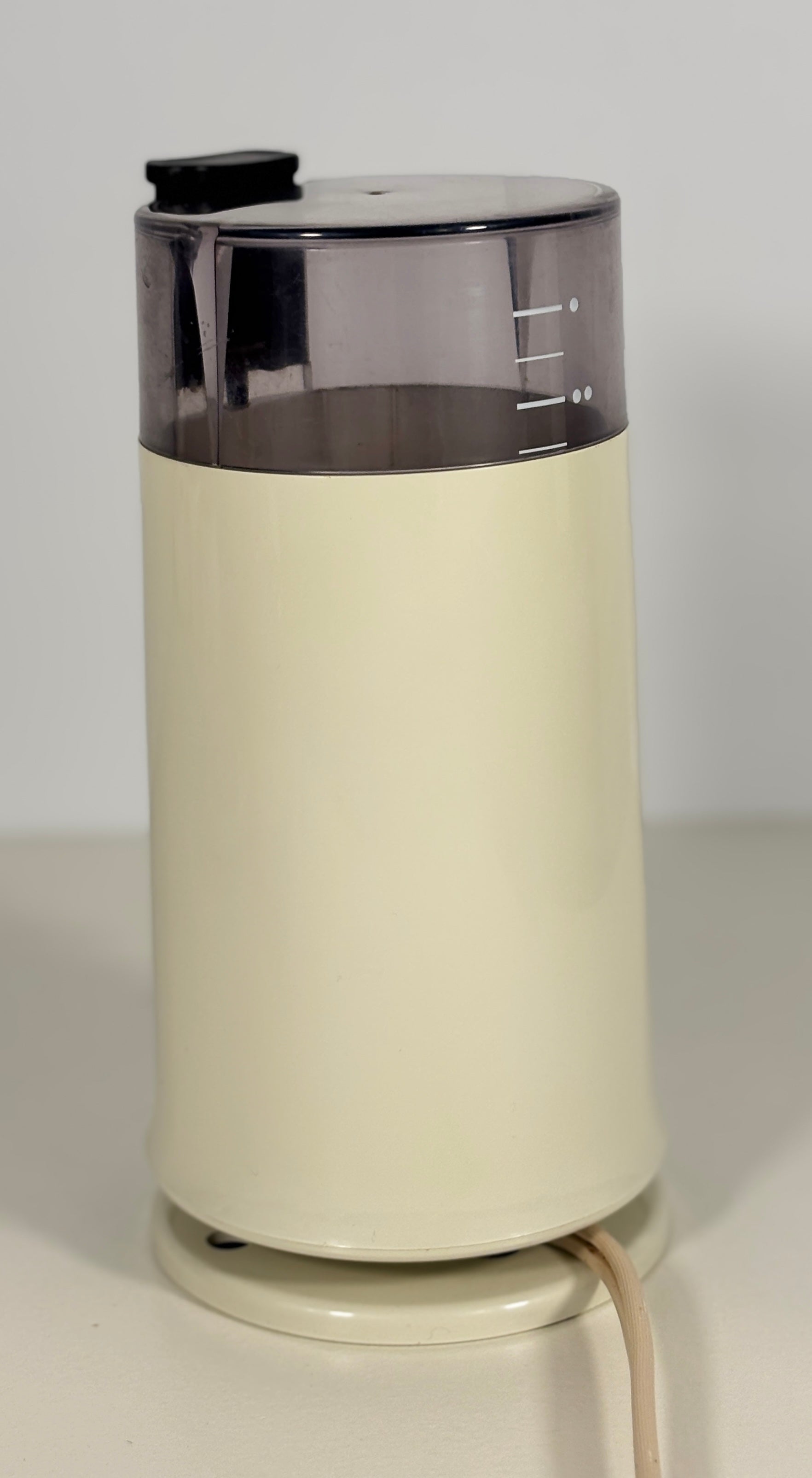 Vintage Braun Electric Coffee Grinder KSM2