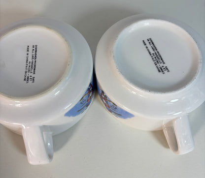 1980 Campbell’s Soup Kids Hockey Scene Soup Bowl Set