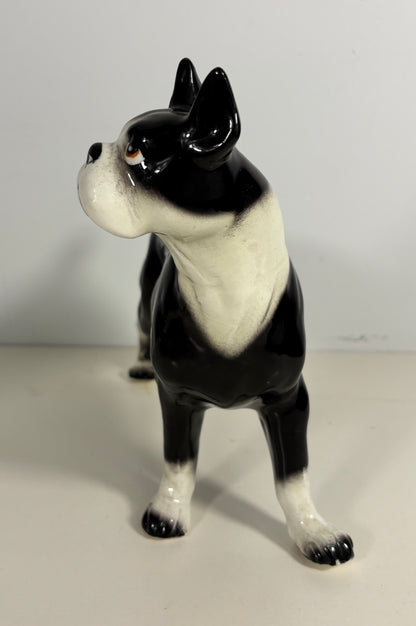 Vintage Rare Japan Boston Terrier Dog Planter