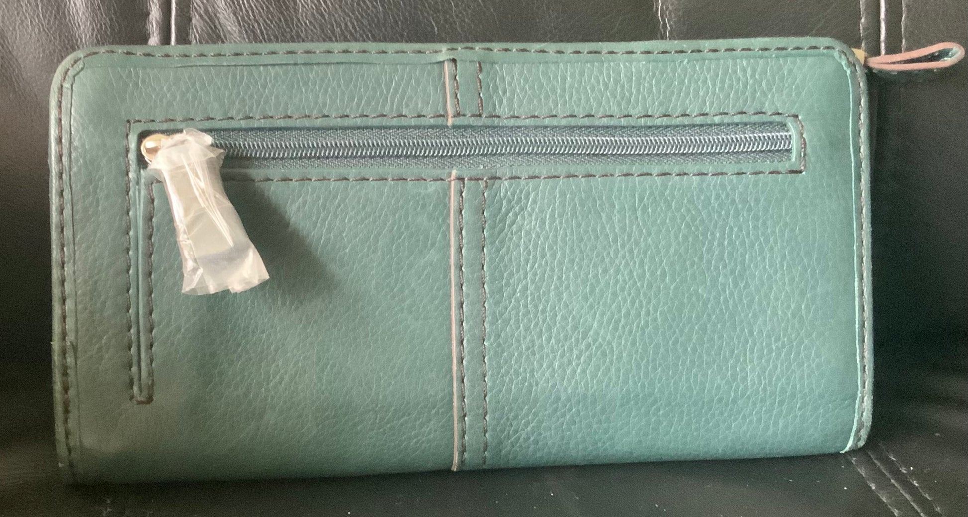 Fossil Maddox Teal Blue Women's Wallet