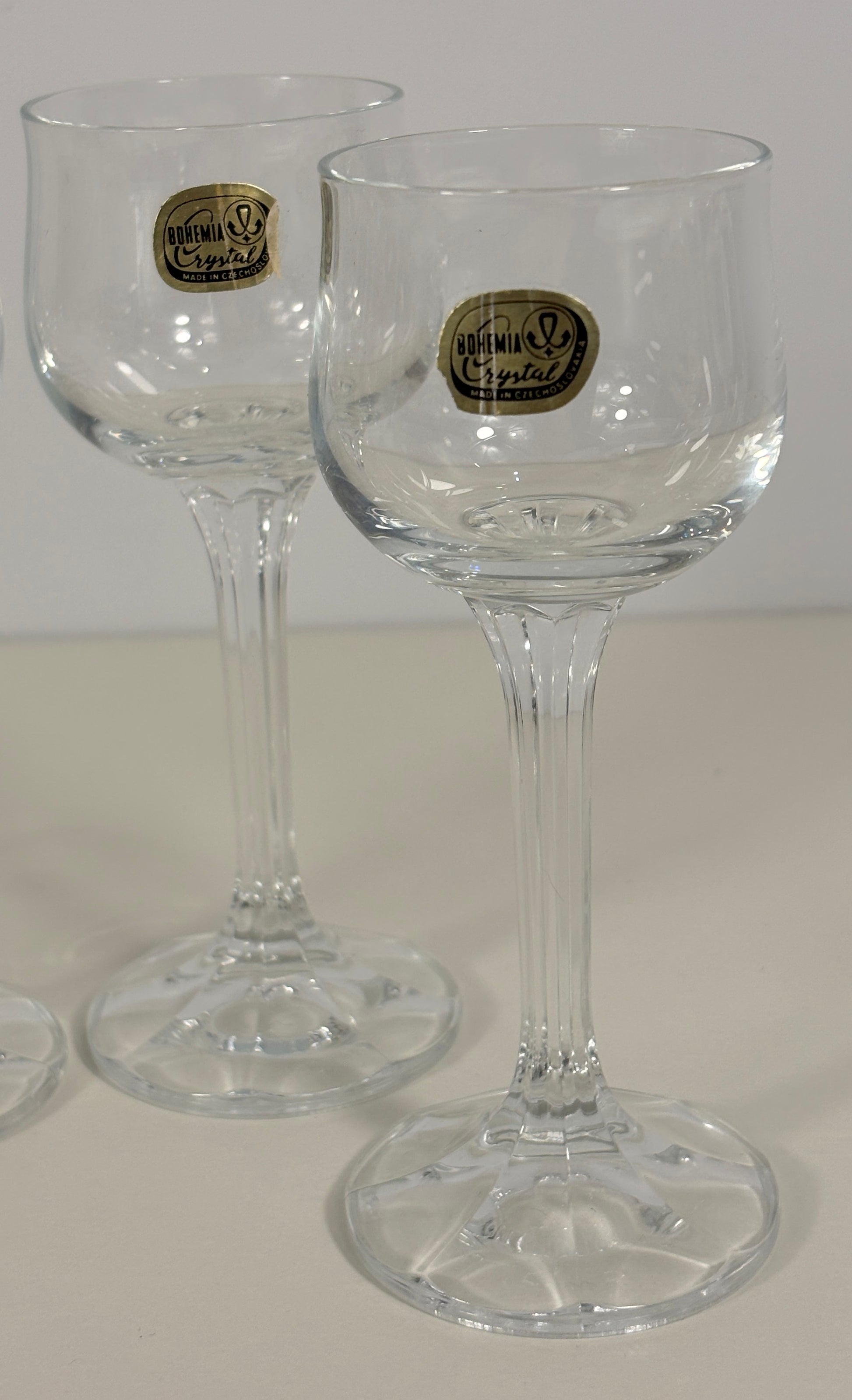 Bohemia Crystal Diana Cordial Glasses Set